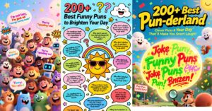 Best Funny Puns Brighten Your Day