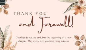 Heartfelt Farewell Captions for Instagram