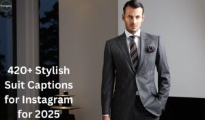 Stylish Suit Captions for Instagram
