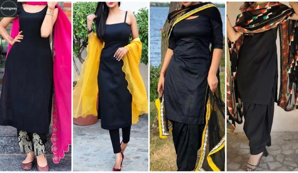 Black Suit Captions for Instagram for Girl in Punjabi
