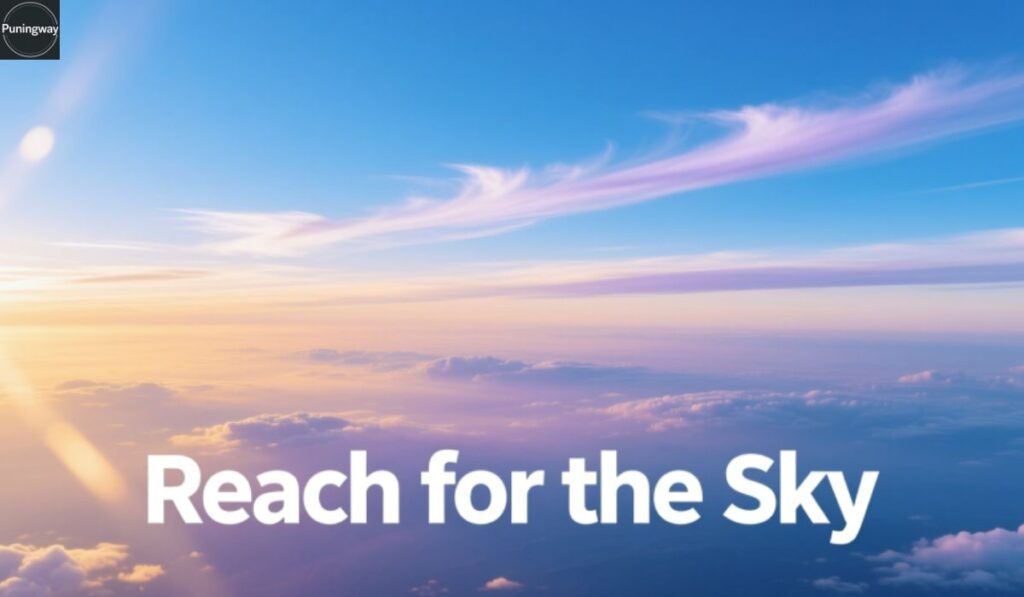 Inspirational Blue Sky Captions
