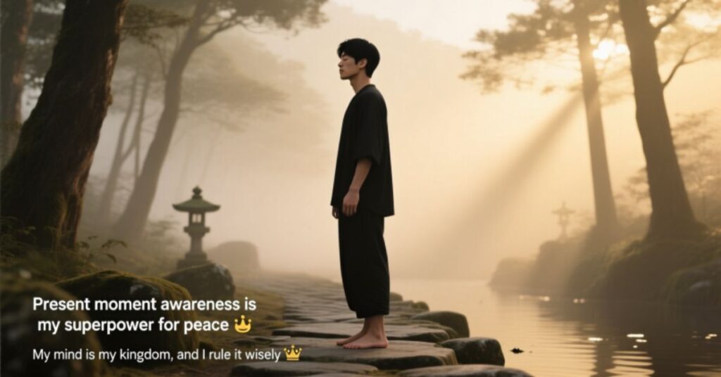 Sigma Male Captions for Mindfulness
