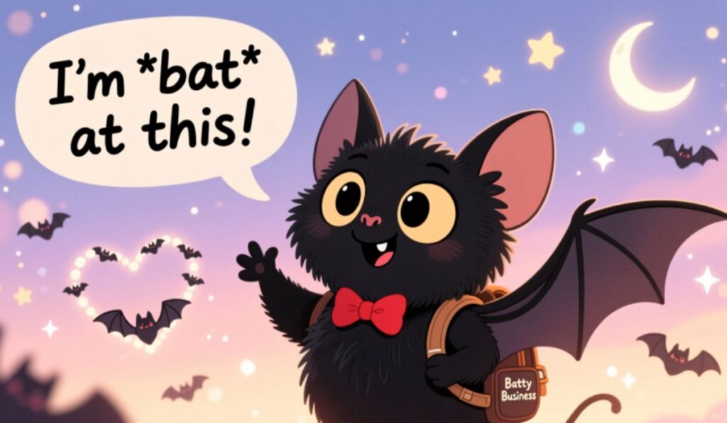 Cute Bat Puns