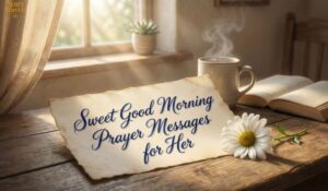 Sweet Good Morning Prayer Messages