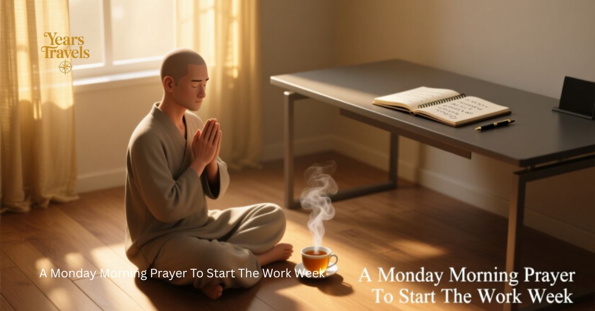 A Monday Morning Prayer To Start The Work Week