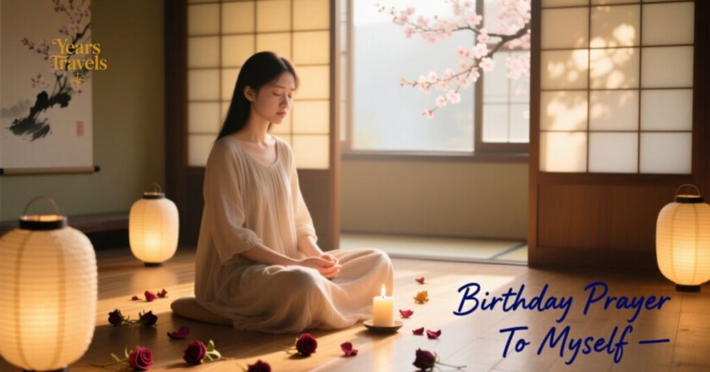 Birthday Prayer to Myself