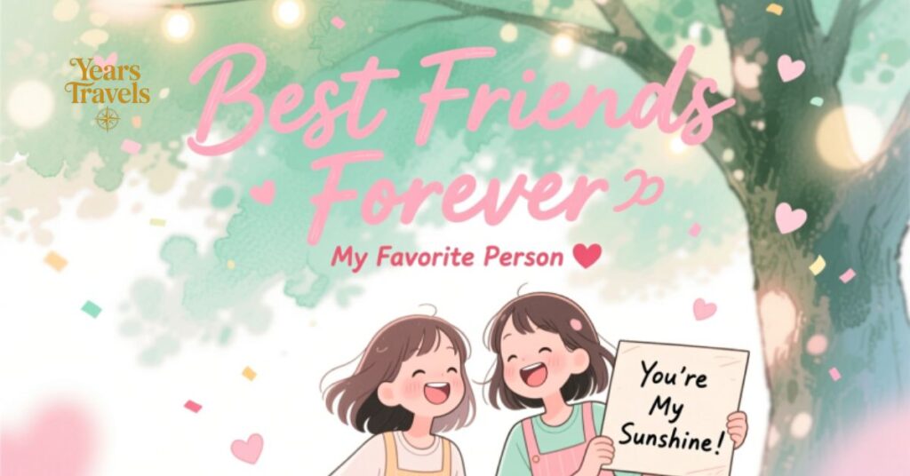Cute Best Friend Captions For Her