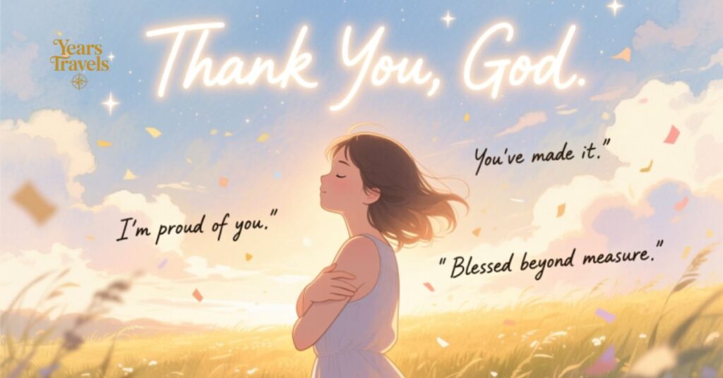 Touching Birthday Message to Myself Thanking God