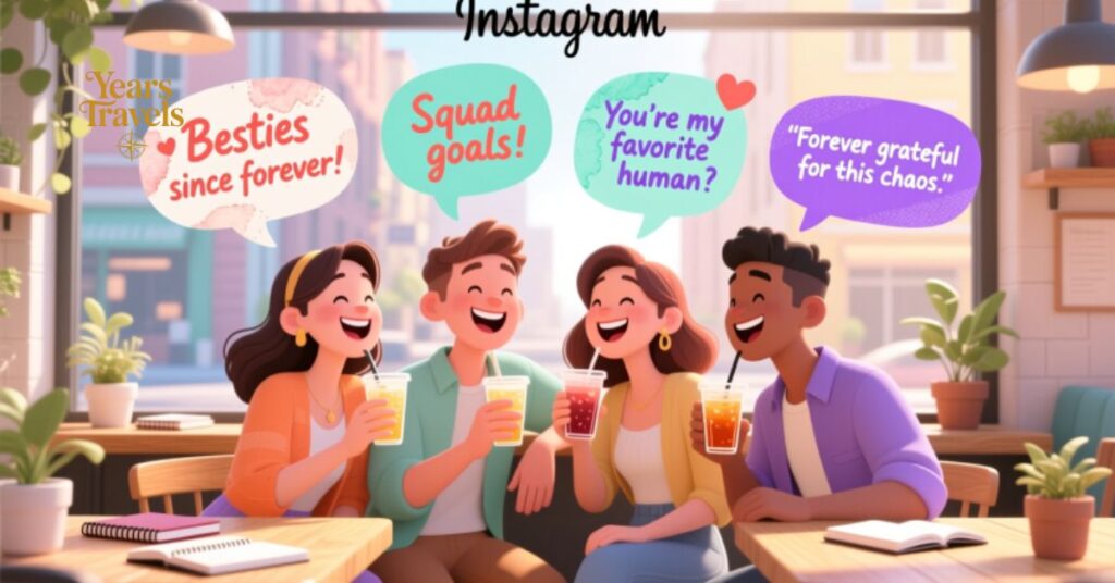Unique Instagram Captions for Friends